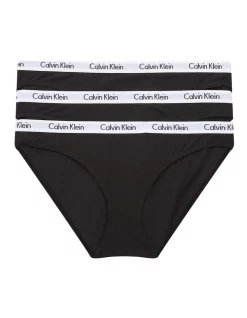 Cheap 🎉 Calvin Klein Carousel 👙 Bikini 3 Pack In Black 🔥