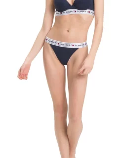 Hot Sale 🎁 Tommy Hilfiger Authentic Cotton 👙 Bikini Brief In Navy 💯
