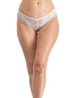 Cheap 🥰 Temple Luxe Madeline Brazilian Brief Gardenia 🛒