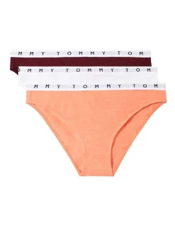 Best reviews of 😀 Tommy Hilfiger Tommy Cotton 3 Pack 👙 Bikini In Multi 🤩