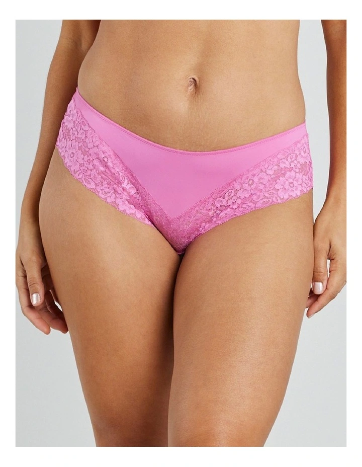 Best reviews of π Bendon Lace Trim Brazilian Brief In Ibis Rose π