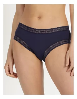 Wholesale ⌛ Soho Smooth Lace 👙 Bikini Brief In Navy 😀
