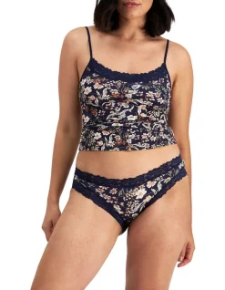 Coupon ⌛ Jockey Parisienne Classic 👙 Bikini Brief Vintage Floral 🧨