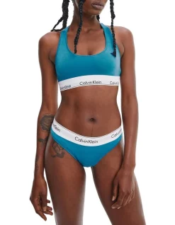 Best Pirce π Calvin Klein Modern Cotton π Bikini Tapestry Teal π