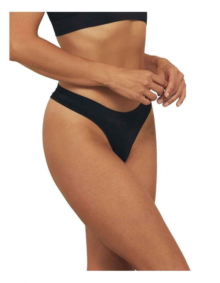 Wholesale π Ambra Bare Essentials G-String Brief Black π - Image 2