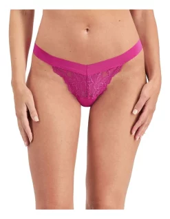Wholesale ✔️ Temple Luxe Hi G-String In Fuchsia Shock ❤️