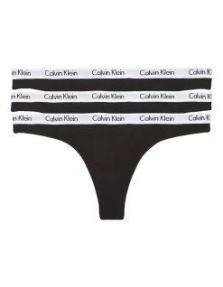 Best reviews of 😍 Calvin Klein Carousel Thong 3 Pack In Black ⌛