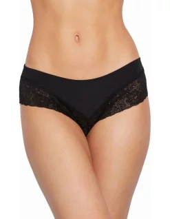 Cheapest 🛒 Bendon Lace Trim Brazilian Brief In Black 😍