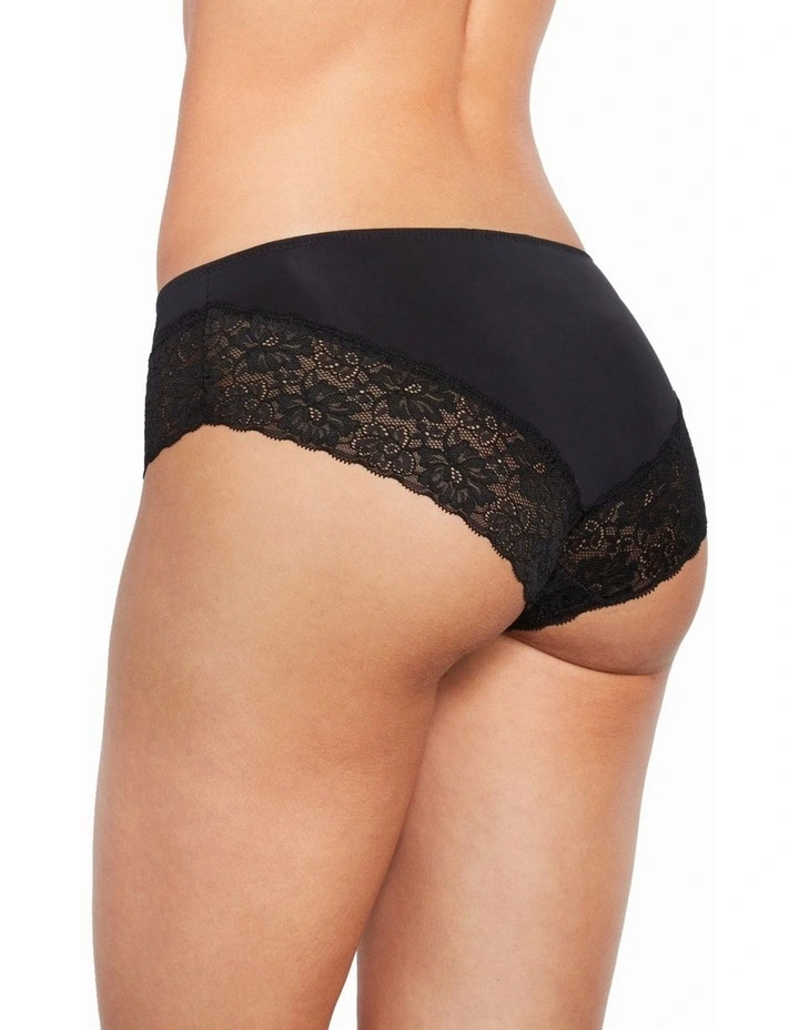 Cheapest π Bendon Lace Trim Brazilian Brief In Black π - Image 2