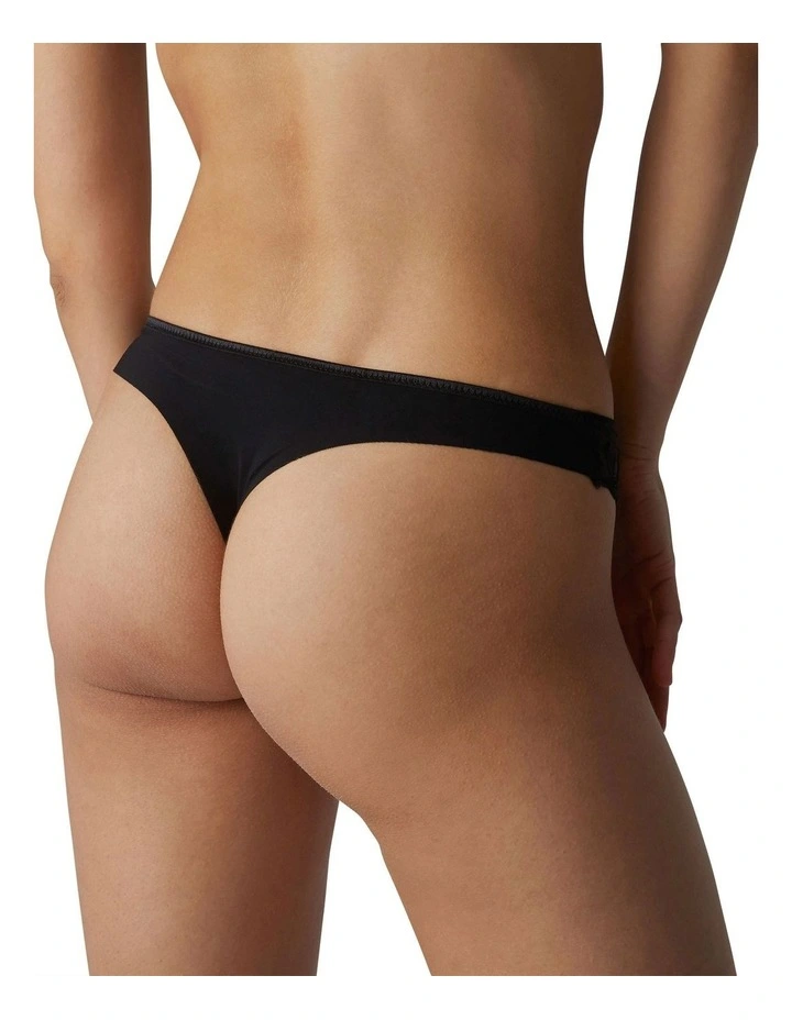 Deals π Simone Perele Andora Thong Brief Black 𧨠- Image 2