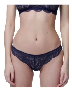 Hot Sale ❤️ Simone Perele Karma Tanga G-String Brief In Midnight Navy 😍