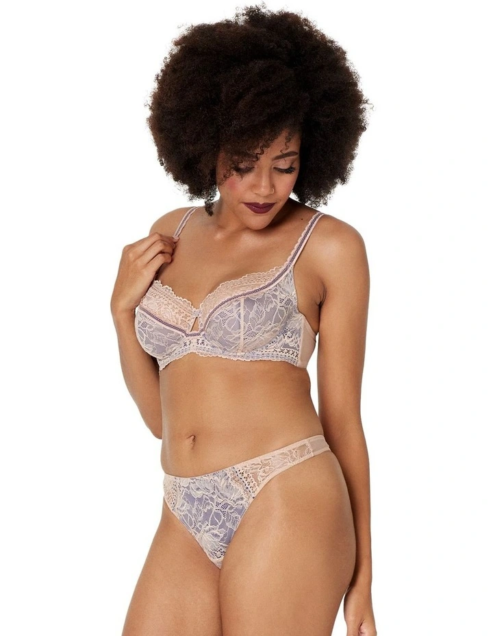 Flash Sale π Me. By Bendon Only Me Thong In Tuscany/Navy Blue β - Image 2