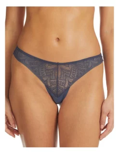 Best deal 🥰 Underline Elevate G String In Steel Blue 🤩
