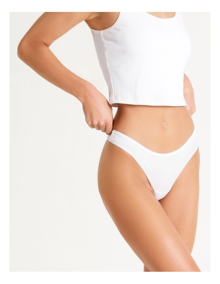 Promo π― Soho Modal G-String Brief In White π - Image 2