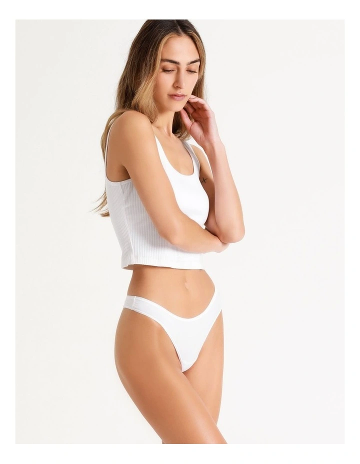 Promo π― Soho Modal G-String Brief In White π - Image 3