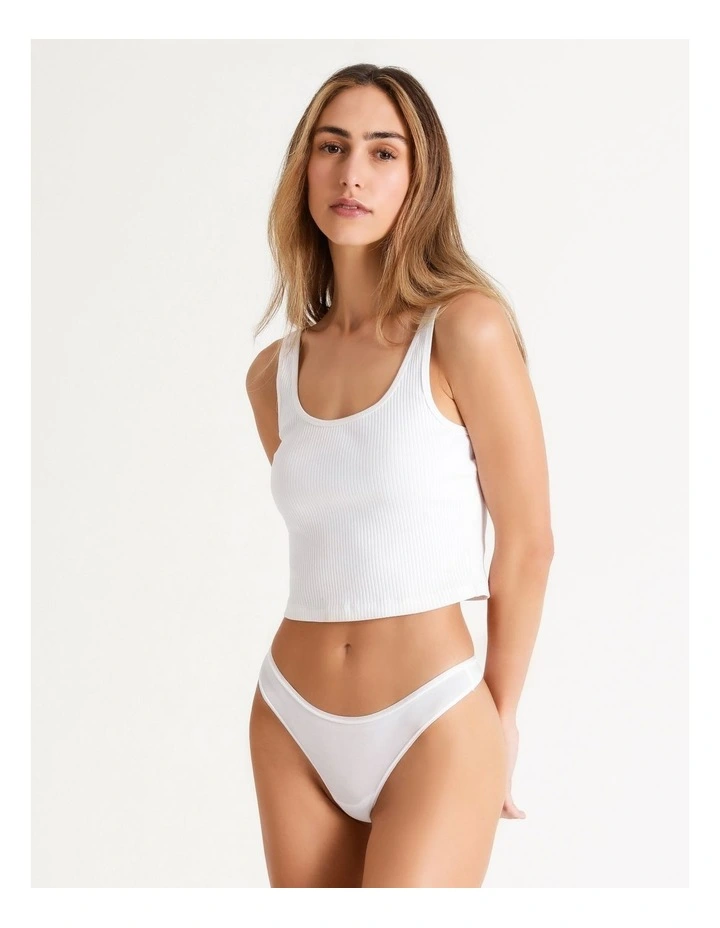 Promo π― Soho Modal G-String Brief In White π - Image 4