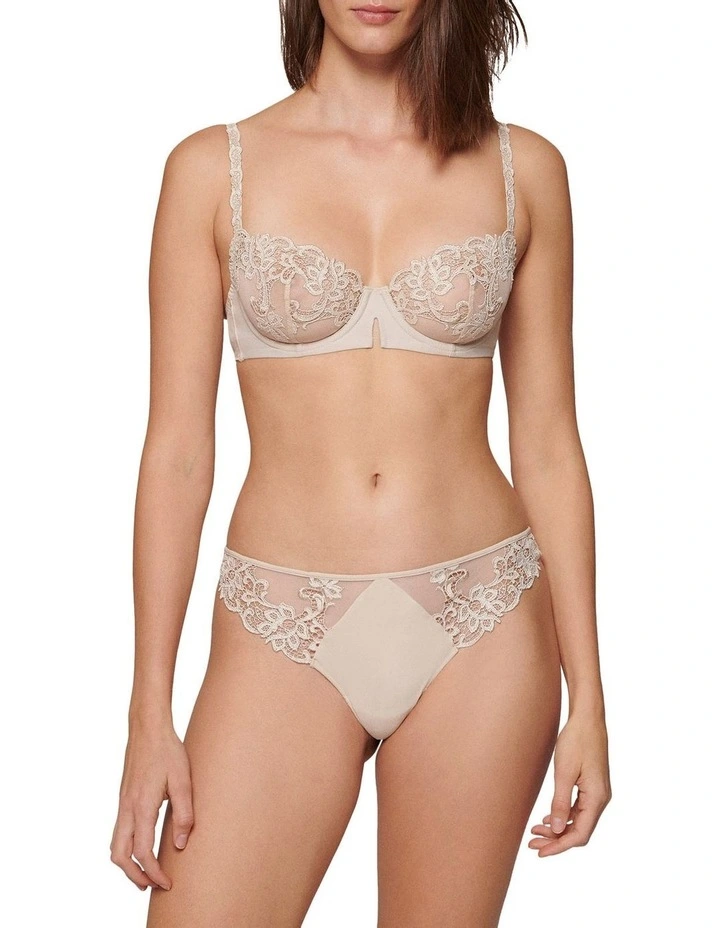 Outlet π Simone Perele Saga Thong In Brown π - Image 3