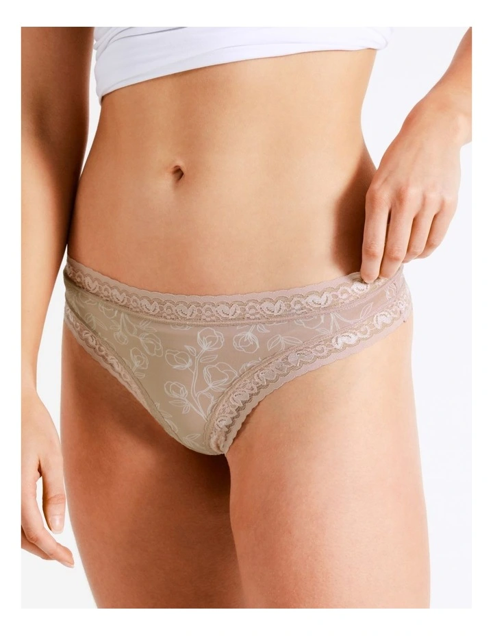 Cheap π Soho Smooth With Lace G-string In Pink π - Image 4