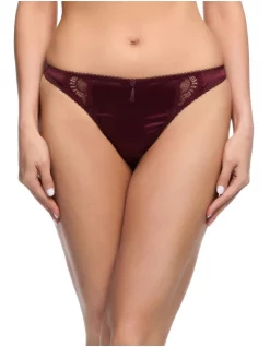 Outlet ❤️ Dita Von Teese Star Lift G-String In Decadent Plum 🤩