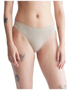 Flash Sale ✨ Calvin Klein Bonded Flex Thong Brief In Beige 🛒
