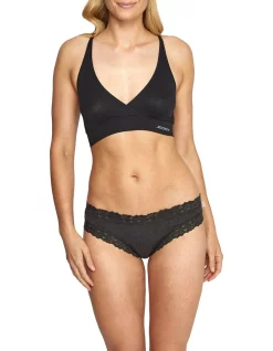 Best deal π Jockey Parisienne Cotton Cheeky Brief Grey π