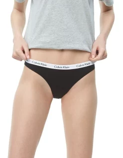 Discount 💯 Calvin Klein Carousel Thong Black 💯