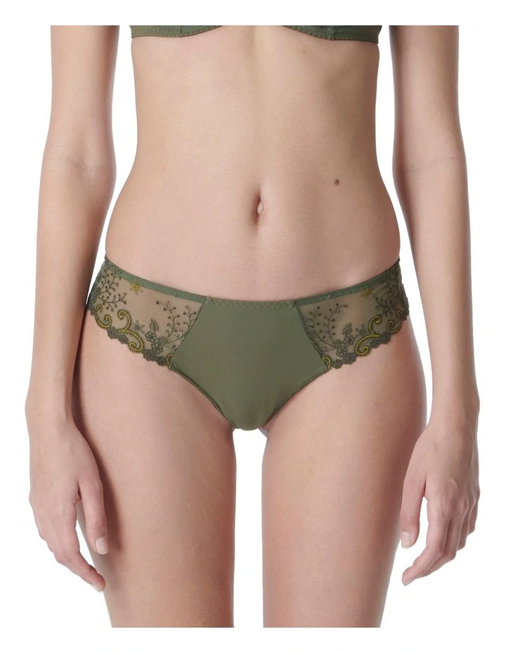 Discount π Simone Perele Delice Thong Brief In Green π―