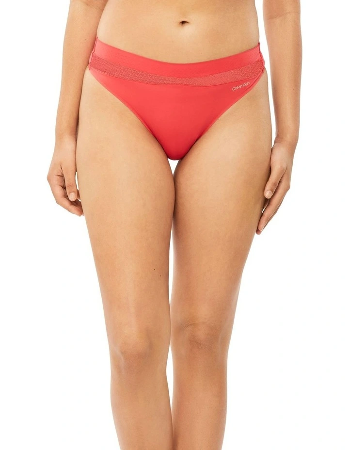 Wholesale π Calvin Klein Perfectly Fit Flex Thong In Red β¨