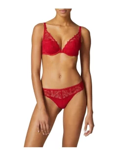 Deals 🔔 Simone Perele Bloom Tanga Brief Red 🤩