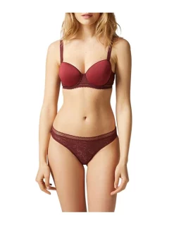 Flash Sale 👏 Simone Perele Comete Tanga Brief Autumn Red 😉