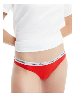 New ✔️ Calvin Klein Carousel Thong Tuscan Terracotta 🥰