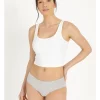 Budget 🌟 Soho Organic Cotton 👙 Bikini Brief In Grey 🛒