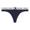 Best reviews of ❤️ Tommy Hilfiger Logo Organic Cotton Thong Brief In Navy 😀