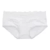 Discount ⌛ Aerie Cotton Eyelash Lace Boybrief Underwear In White 🥰