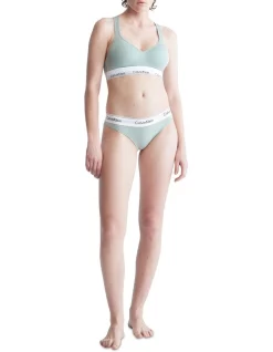 Deals 😀 Calvin Klein Modern Cotton 👙 Bikini Brief In Green 🔔