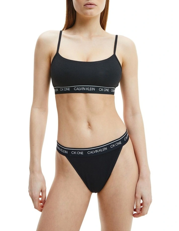 Best Pirce π Calvin Klein Ck One Cotton Brazilian Brief Black π§¨