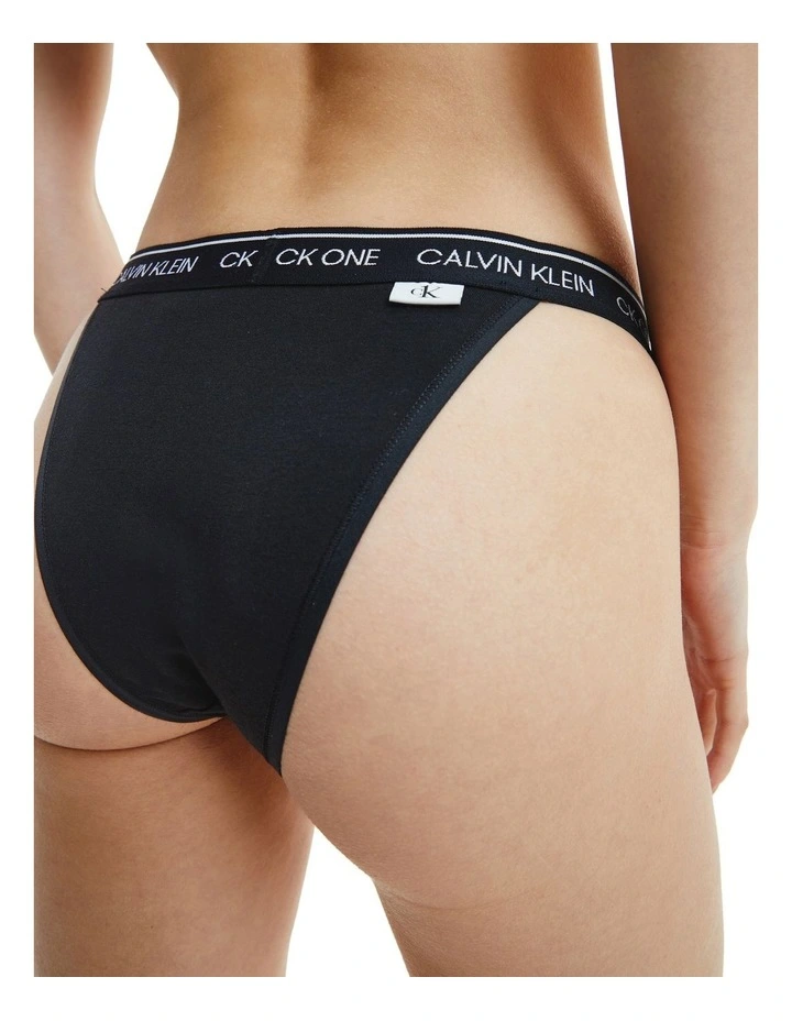 Best Pirce π Calvin Klein Ck One Cotton Brazilian Brief Black 𧨠- Image 3