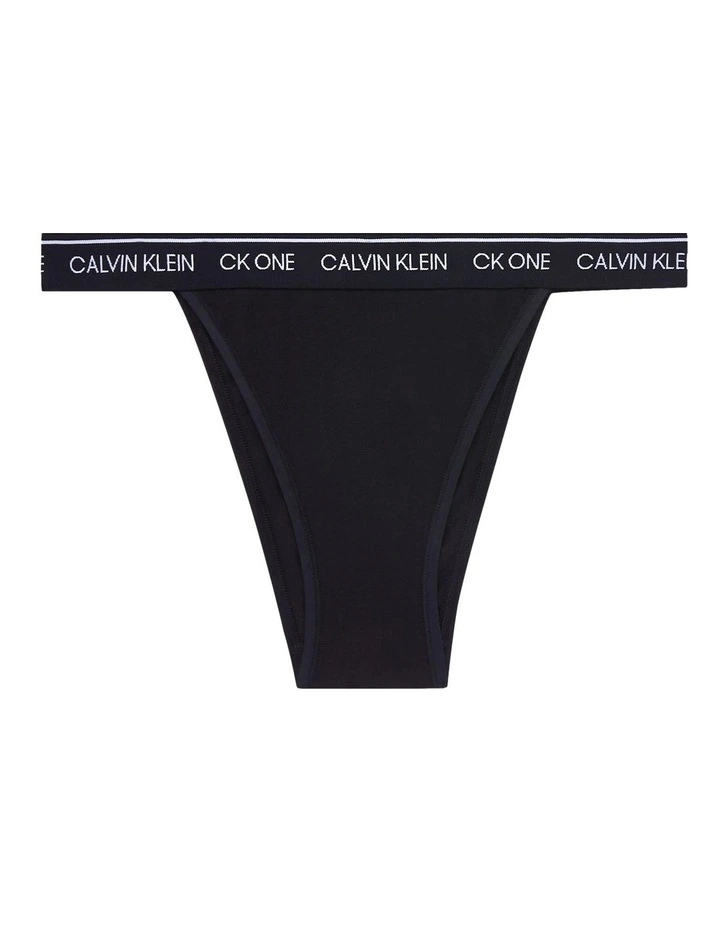 Best Pirce π Calvin Klein Ck One Cotton Brazilian Brief Black 𧨠- Image 4