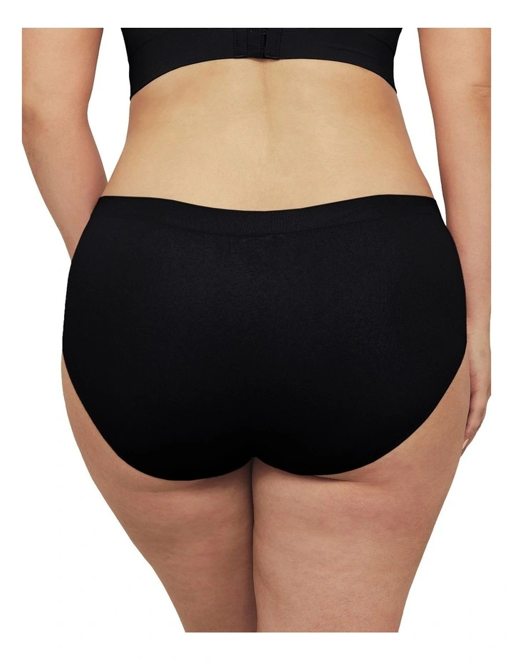 Best reviews of β Ambra Bare Essentials Midi Brief Black π - Image 2