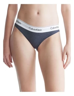 Outlet 😍 Calvin Klein Modern Cotton 👙 Bikini Brief In Blue ⌛