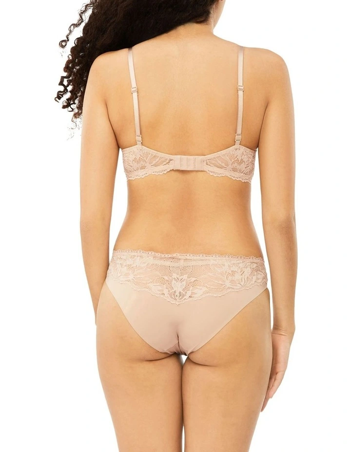 Outlet β Calvin Klein Seductive Comfort Lotus Floral π Bikini Brief In Beige β€οΈ - Image 2