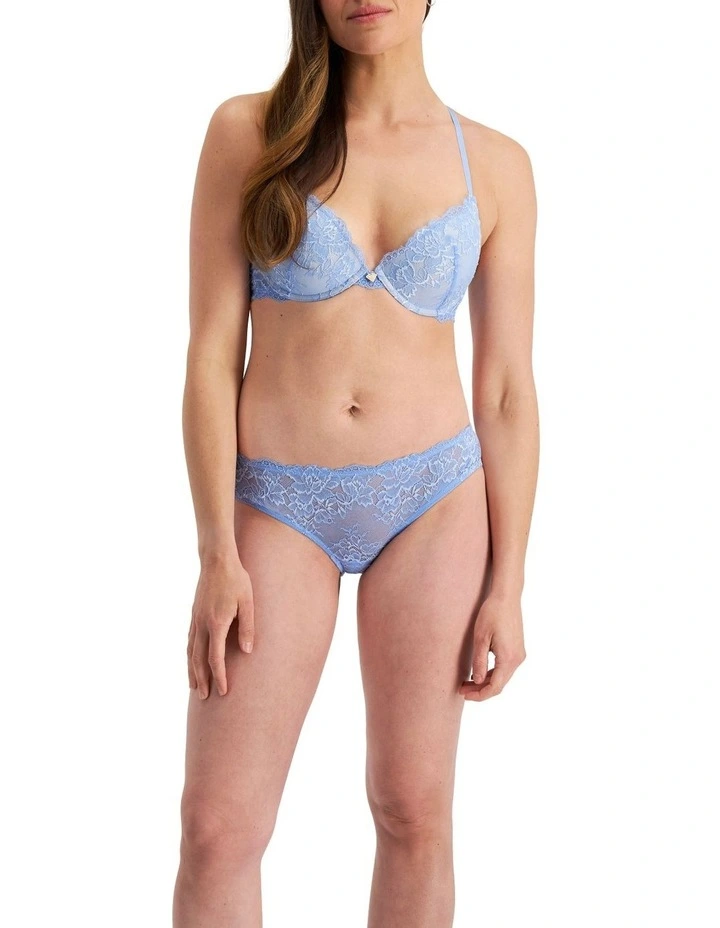 Buy β¨ Temple Luxe Lace π Bikini Brief Cornflower Blue π - Image 4