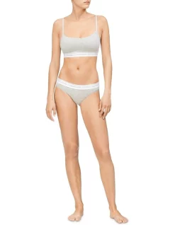 Discount 🛒 Calvin Klein CK One Cotton 👙 Bikini Brief In Grey Heather 👏