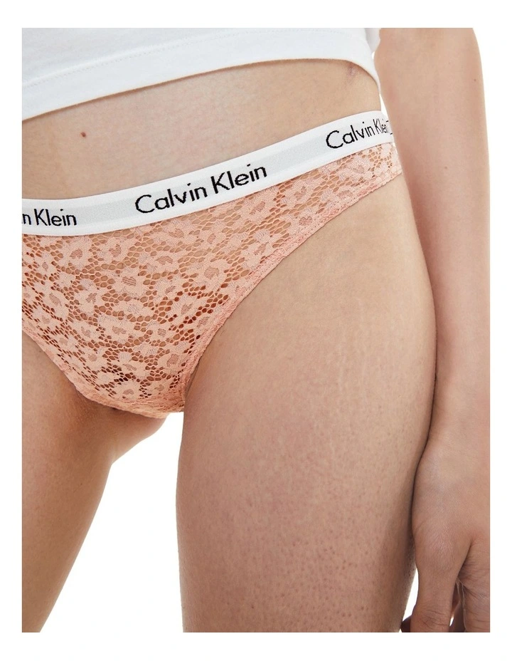Hot Sale π Calvin Klein Carousel Lace π Bikini Brief In Pink π - Image 3