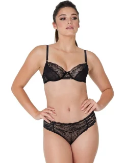 Outlet 👏 Pleasure State Fae Brazilian Brief In Black 🧨