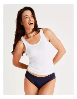 Promo π Soho Smooth Lace π Bikini Brief In Navy π€©