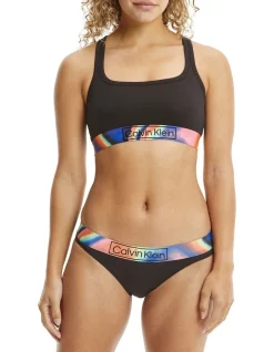 Cheap ⌛ Calvin Klein Reimagined Heritage Pride 👙 Bikini Brief Black 👍
