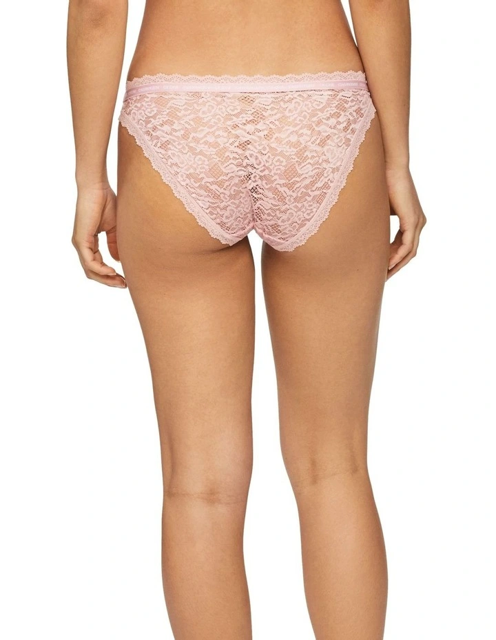 Brand new π Calvin Klein Ck One Lace π Bikini Brief In Pink Shell β€οΈ - Image 2