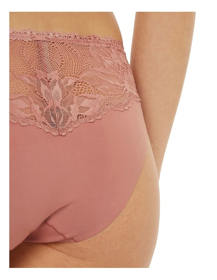 Coupon π Calvin Klein Seductive Comfort Lotus Floral π Bikini Brief Red Grape π― - Image 3